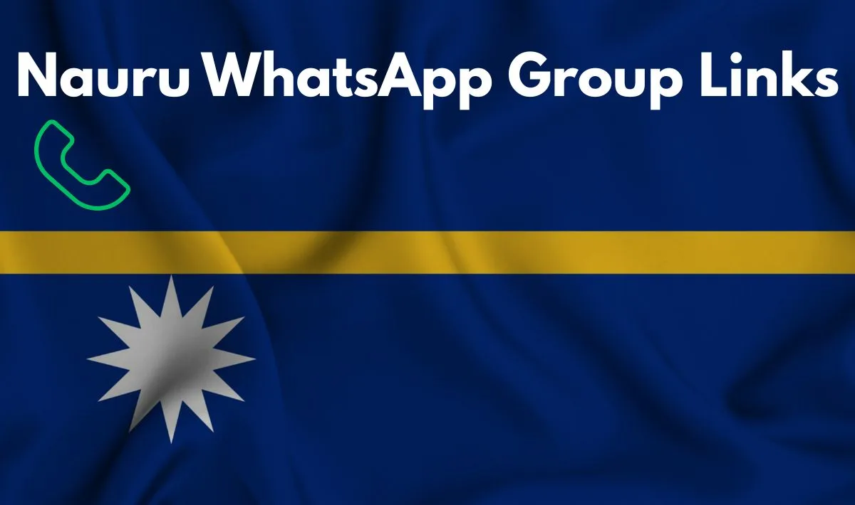 Nauru WhatsApp Group Links