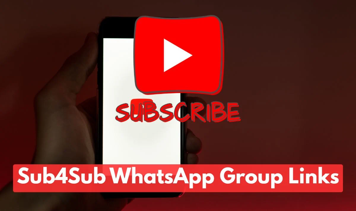 Sub4Sub WhatsApp Group Links