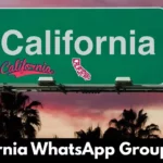California WhatsApp Group Links