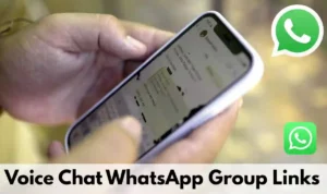 Voice Chat WhatsApp Group Links