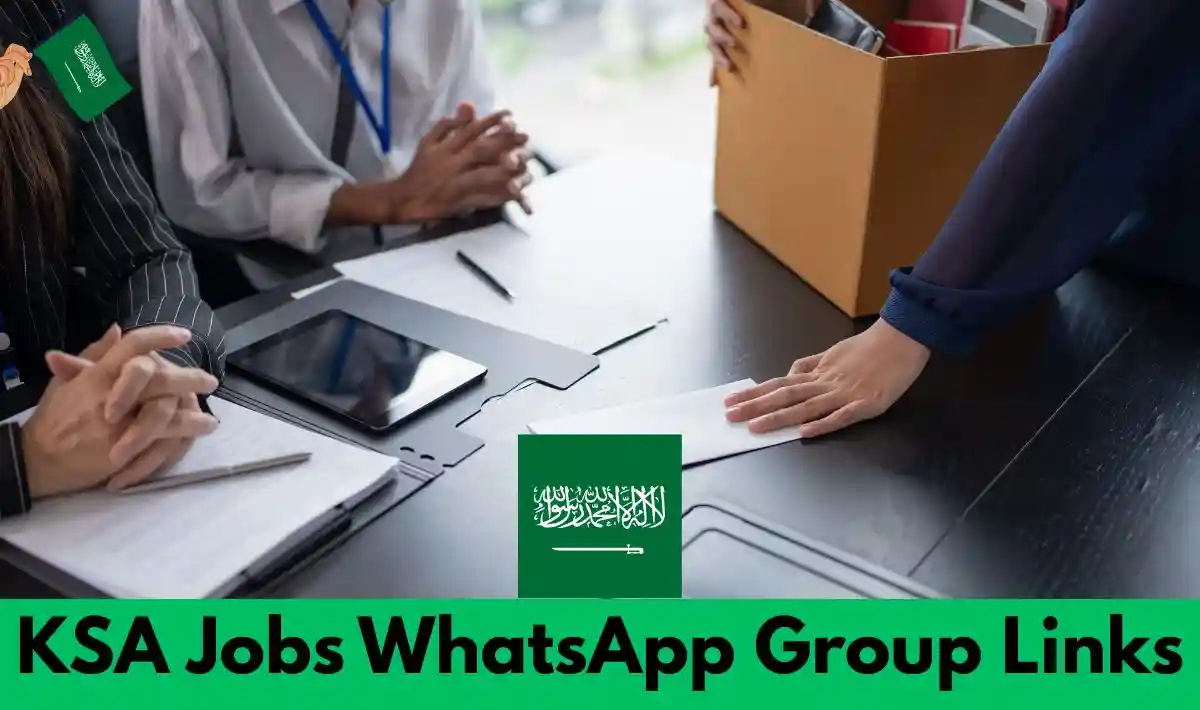 KSA Jobs WhatsApp Group Links