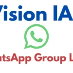 Vision IAS WhatsApp Group Links