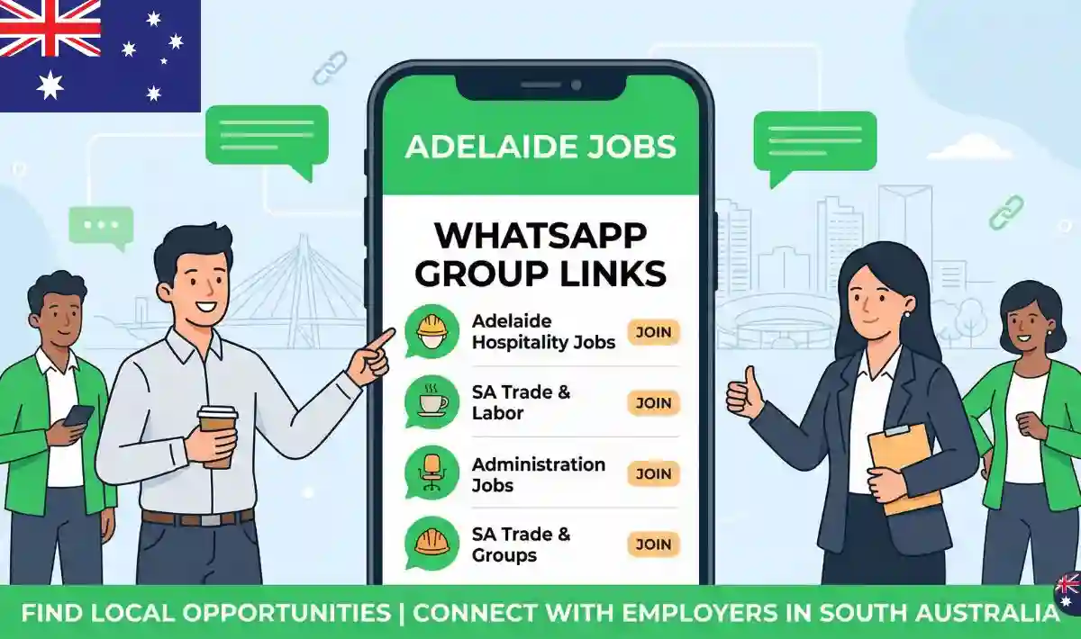 Adelaide Jobs WhatsApp Group Links
