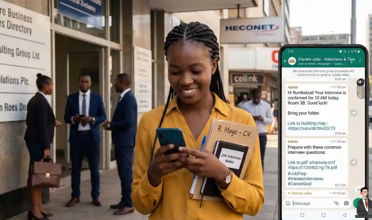iharare Jobs WhatsApp Group Links