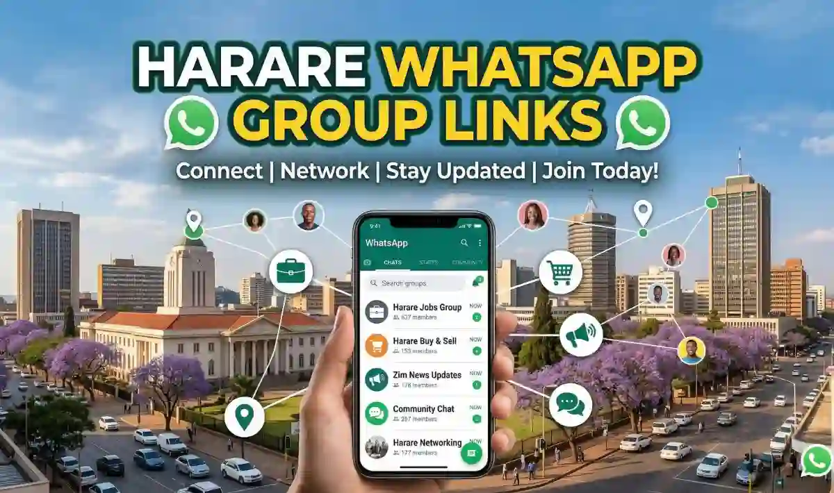 Harare WhatsApp Group Links