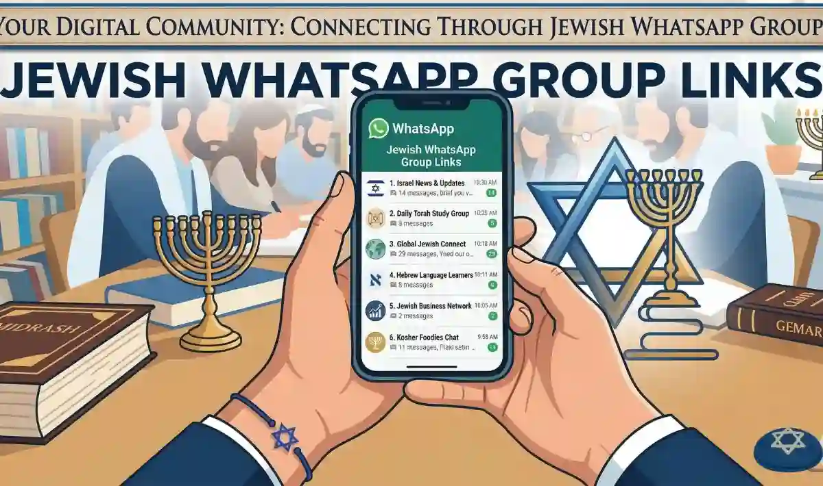 Jewish WhatsApp Group Links
