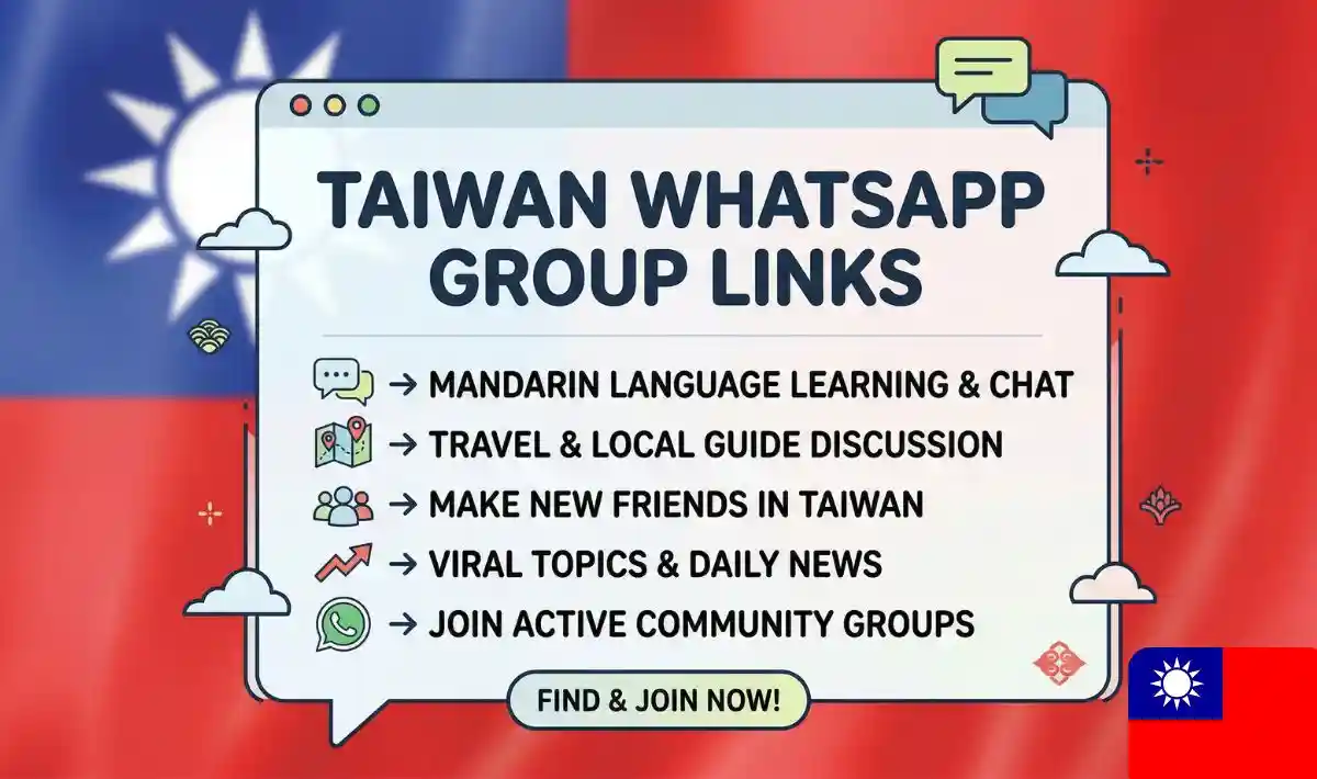 Taiwan WhatsApp Group Links