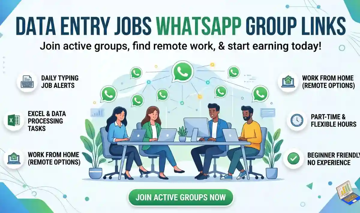 Data Entry Jobs WhatsApp Group Links